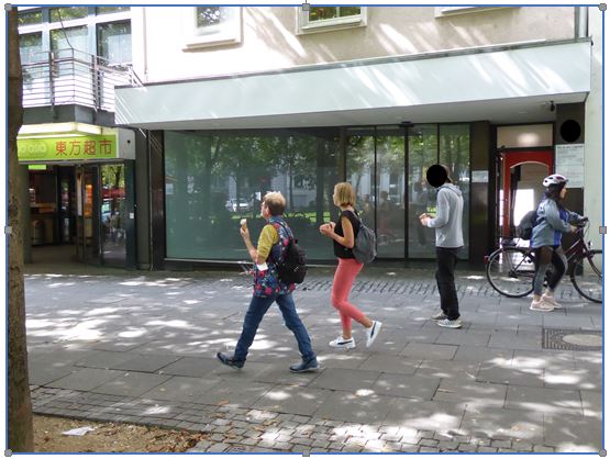 Ansicht Ladenlokal Bonn