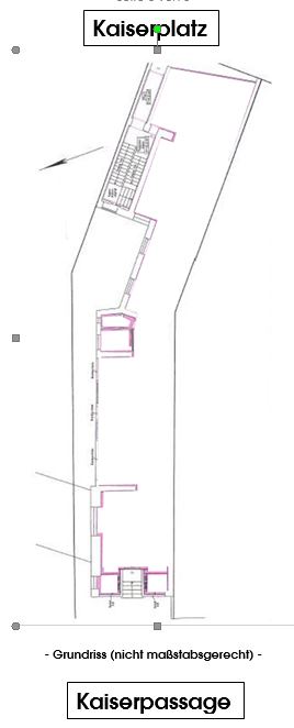 Grundriss Ladenlokal Bonn