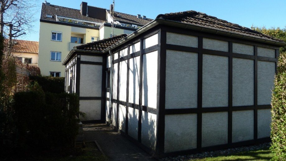 Eingangsseite Erdgeschosswohnung Bonn