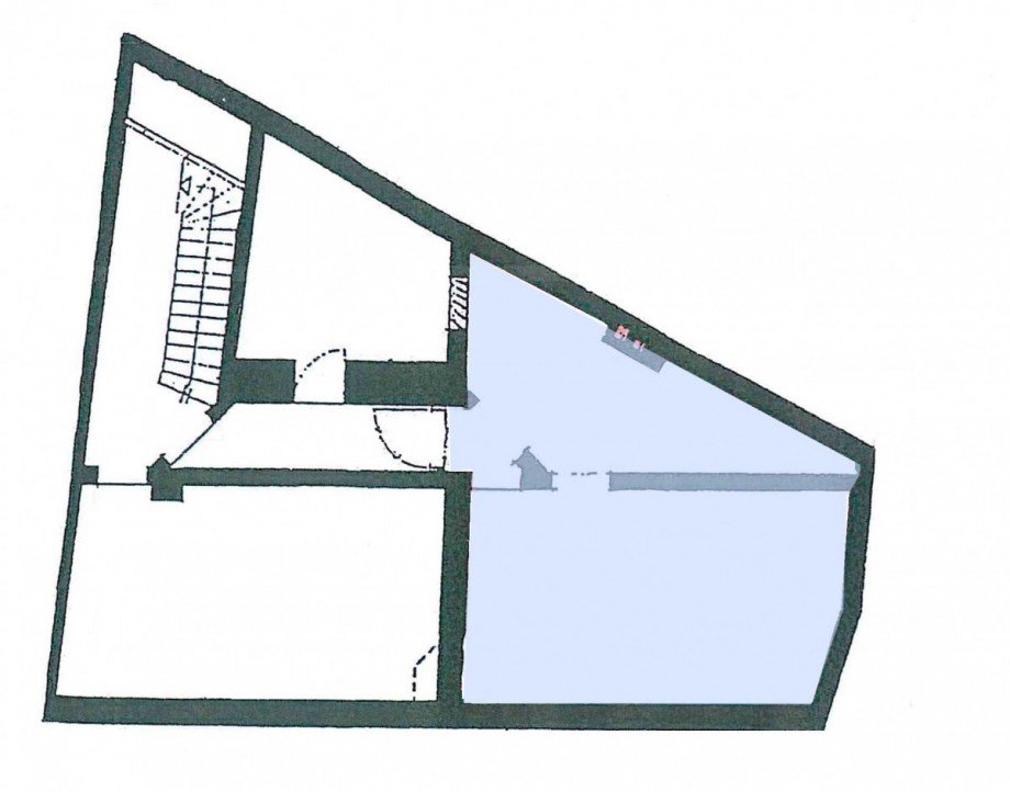 Grundriss Keller Ladenlokal Bonn