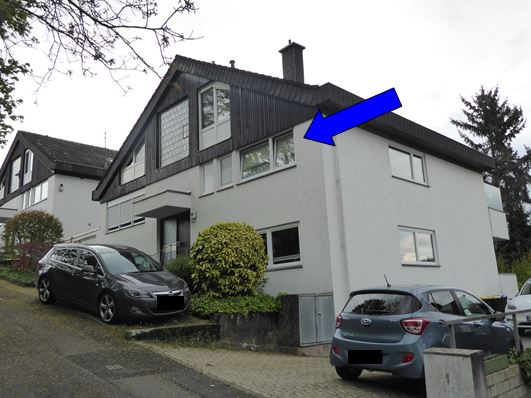 Frontansicht Etagenwohnung Bonn