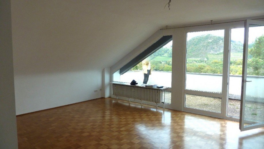 Wohnzimmer Dachgeschosswohnung Bonn