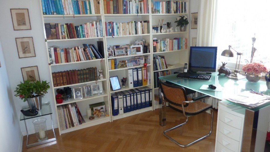 Arbeitszimmer Terrassenwohnung Bonn