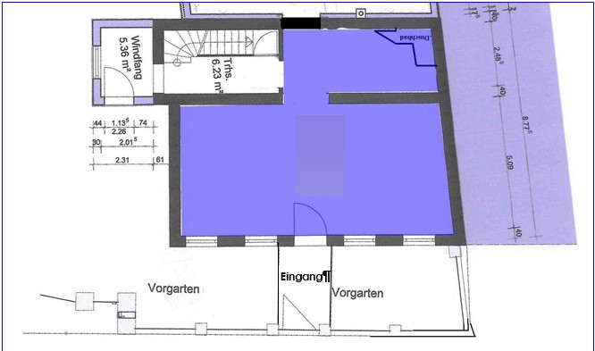 Grundriss B�rofl�che Bonn