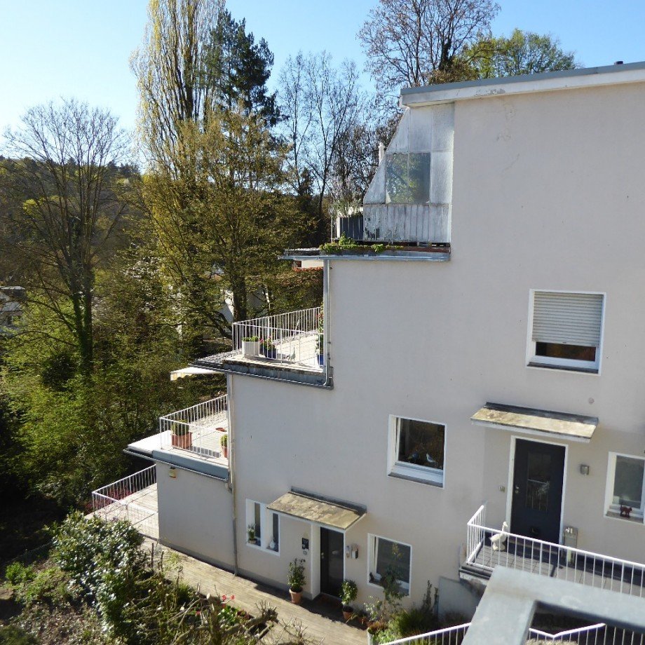 Seitenansicht Terrassenwohnung Bonn