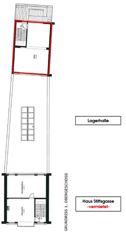 Grundriss B�rofl�che Bonn