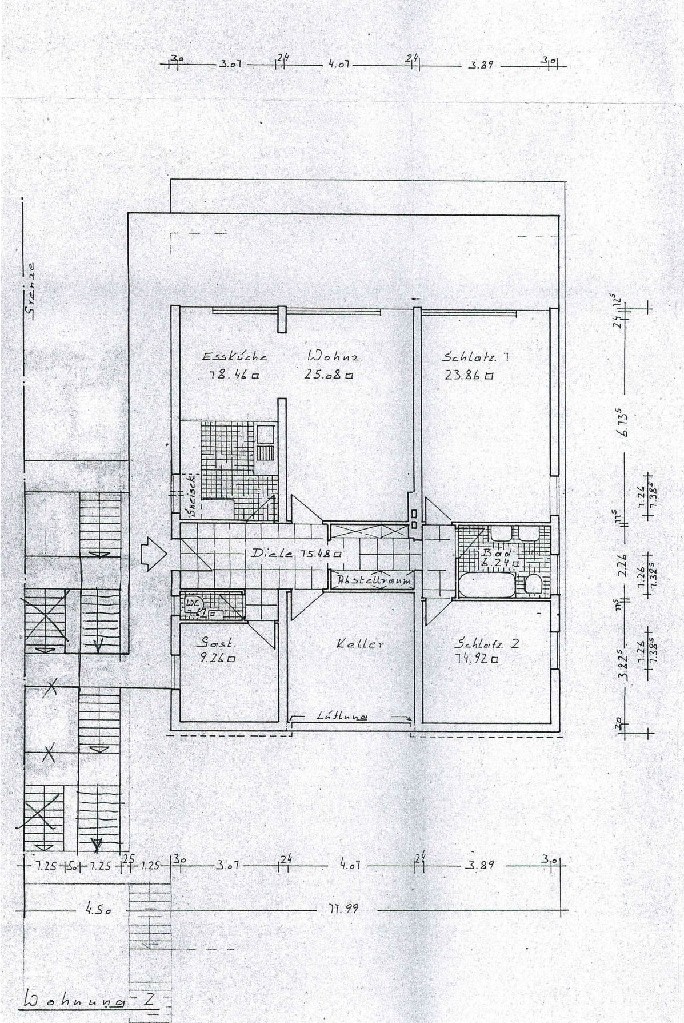 Grundri� Terrassenwohnung Bonn