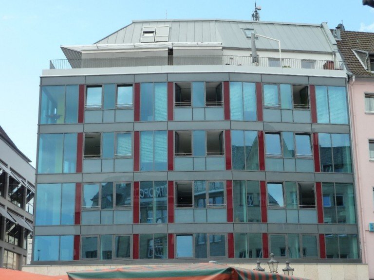 Frontansicht Bonn - Zentrum B�rohaus �u�erst repr�sentative B�roetage am Bonner Markt -VERMIETET-
