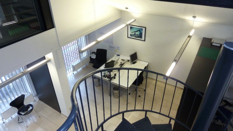 Blick vom 2. OG ins 1. OG B�rofl�che Bonn